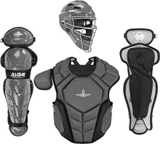 All Star Top Star NOCSAE Certified Baseball Catchter's Kit - Ages 12-16, New