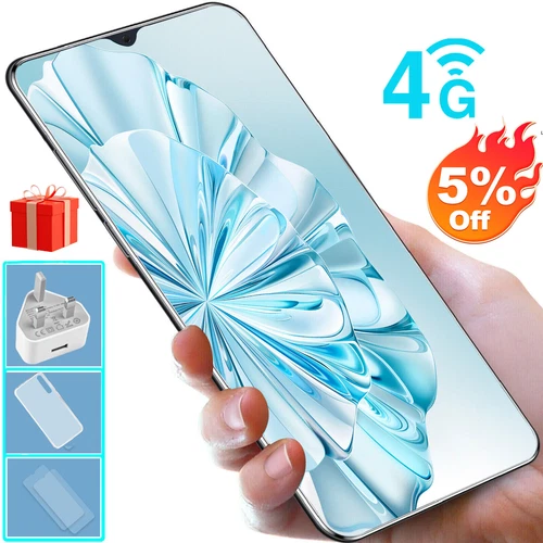 2025 New Unlocked Android Smartphone Octa Core Dual SIM Mobile Smart Phone Cheap