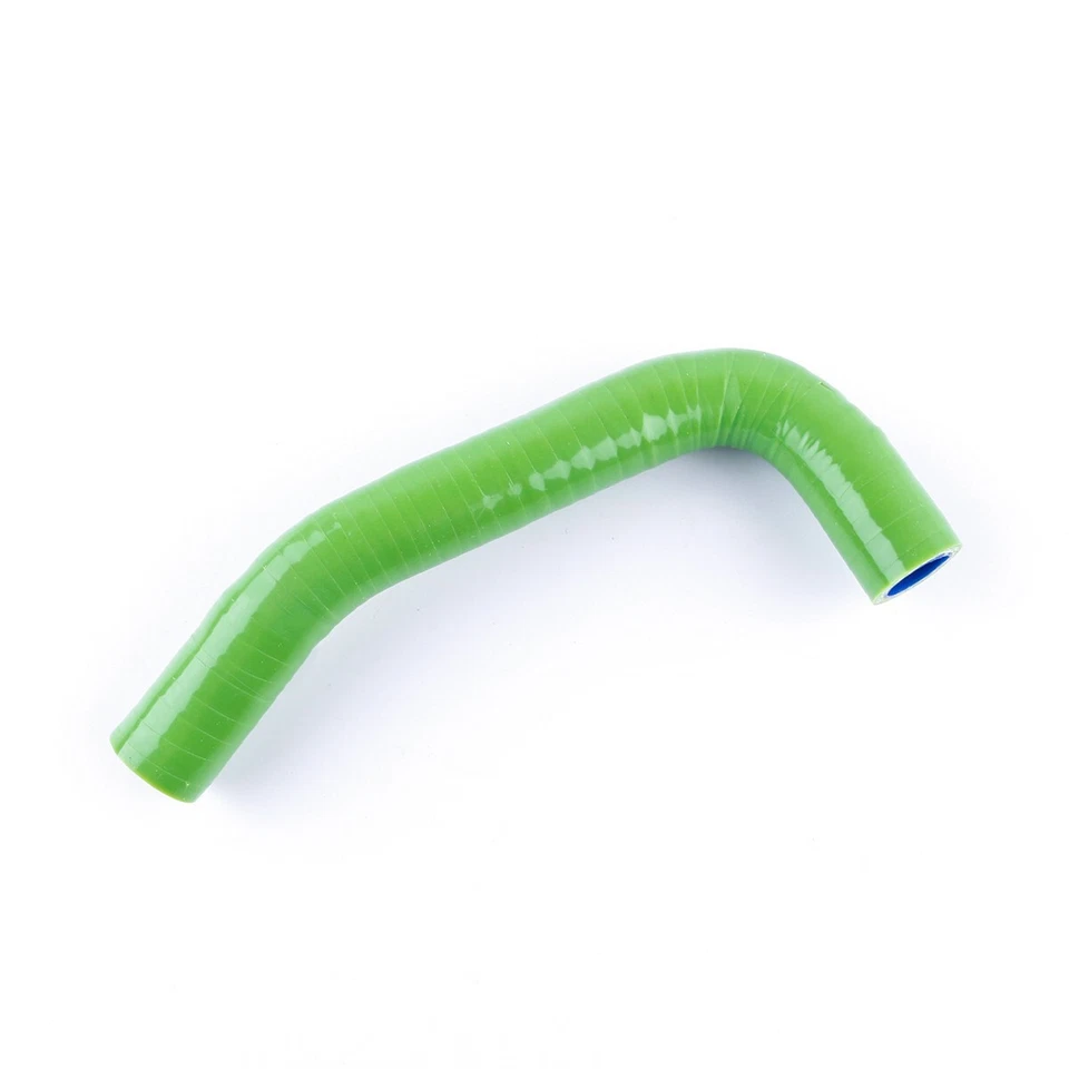 Manguera refrigerante radiador silicona verde para Kawasaki KX500 1988-2004 Foto 3 de 4
