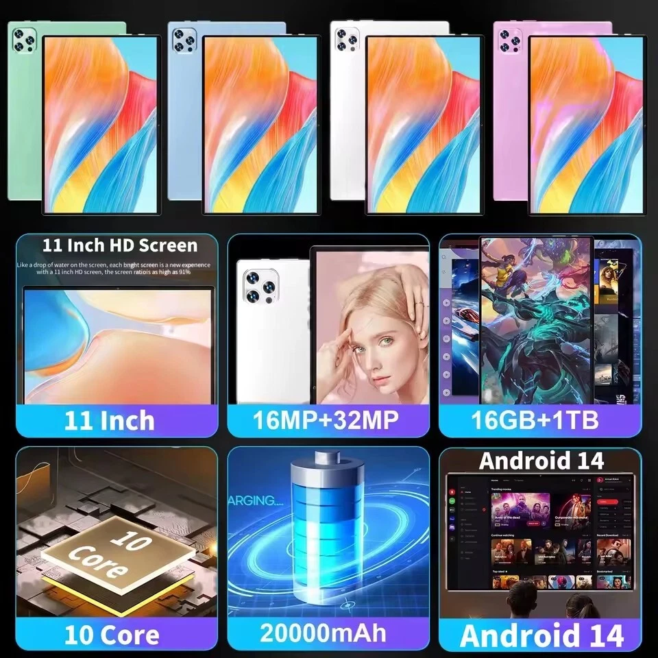 Samsung Galaxy Tab A8 SM-X205 32GB, Wi-Fi + 4G UNLOCKED 10.5" 2022 -GRADE B GOOD - Image 3 of 4