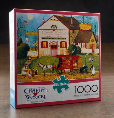 Buffalo Games - Charles Wysocki SUGAR & SPICE - 1000 piece Jigsaw Puzzle NIB