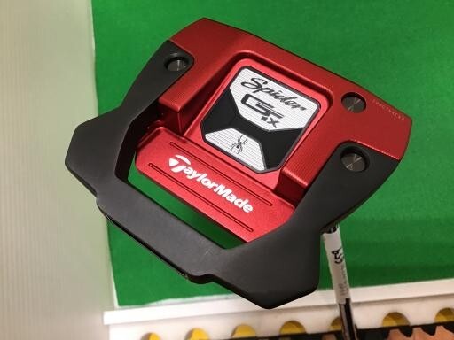 TaylorMade Spider GTx RED Single Bend / 33 inch Putter PT / Steel