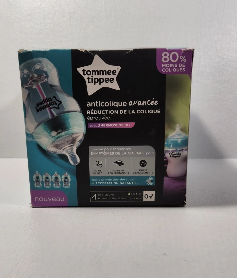 tomme tippee advanced anti-colic 4 bottles