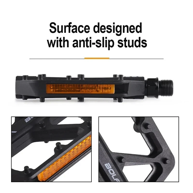 Велосипедная педаль горного велосипеда противоскользящие педали Dustprood водонепроницаемое уплотнение двойной подшипник - Изображение 4 из 4