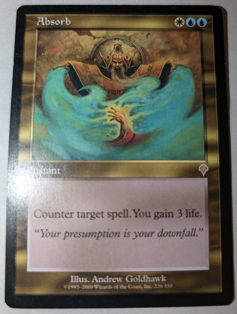 Absorb - Invasion - Magic: The Gathering - MTG