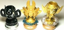 Kaos Sky Wolfgang Sea Golden Queen Trophy Set Lot Skylanders SuperChargers