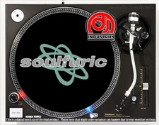 Soulfuric - 7"-12" DJ slipmat for LP turntable record player 