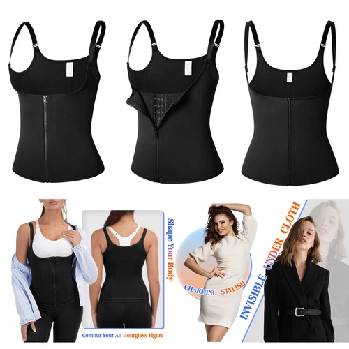 Fajas Reductoras Colombianas Modelador de Cuerpo Entrenador de Cintura Control de Abdomen Prendas para el torso Corsé - Imagen 17 de 28
