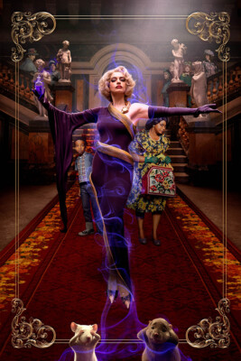 The Witches 2020 Anne Hathaway Mystery Movie Wall Art Home Decor