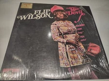 Flip Wilson The Devil Made Me Buy this Dress G+-VG+ 1970 R'wy Pressing Vinyl LP