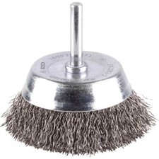 Bosch PRO 0,2 mm gecrimpte Stahldrahtb&uuml;rste 70 mm 6 mm Schaft