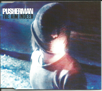 PUSHERMAN The Aim Indeed w/ 2 UNRELEASED TRX Europe CD Single SEALED USA seller