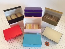 Individual Party Single Slice Cake Boxes Lots of colour  boxes 120x90x35mm