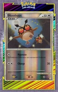 Hoothoot Reverse-HS01:HeartGold SoulSilver-66/123-Carte Pokemon Française