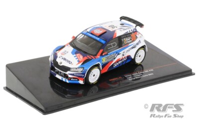 Skoda Fabia R5 Rally2 Rallye Monte Carlo 2022 Freddy Loix Pieter Tsjoen 1:43 IXO