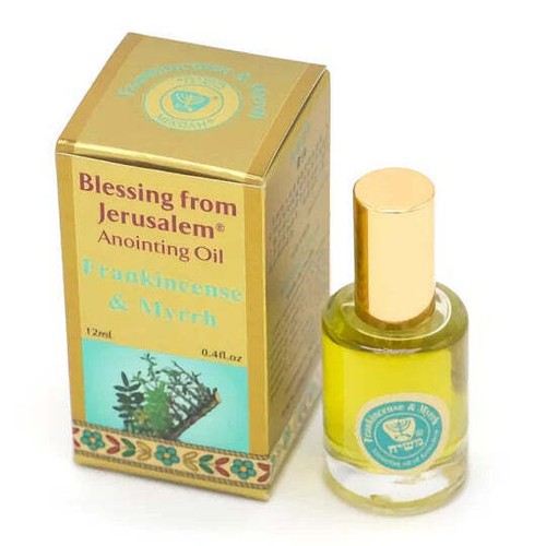 Aceite de unción de oro 12 ml / 0,4 oz de Holyland Jerusalem - Imagen 7 de 13