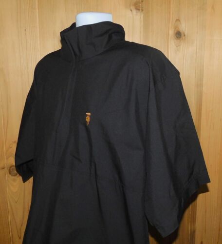 Zero Restriction Black Short Sleeve Pullover Packable Windbreaker Jacket Men's L - Picture 3 of 8