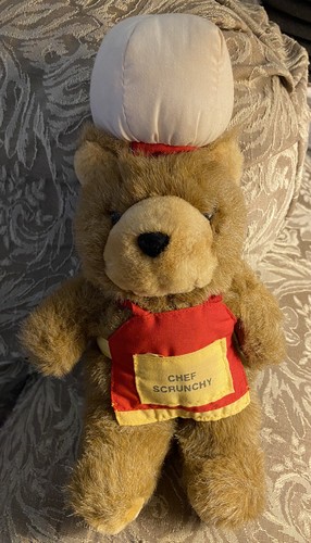 Seltener, Plüsch/Stoff Teddybär "Chef Scrunchy" von Chosun International, Inc. - Bild 1 von 8
