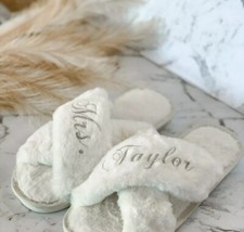 PERSONALISED Slippers, wedding slippers for women