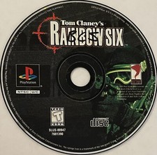 Tom Clancy's Rainbow Six (PlayStation 1, PS1) DISC ONLY | NO TRACKING | M3538