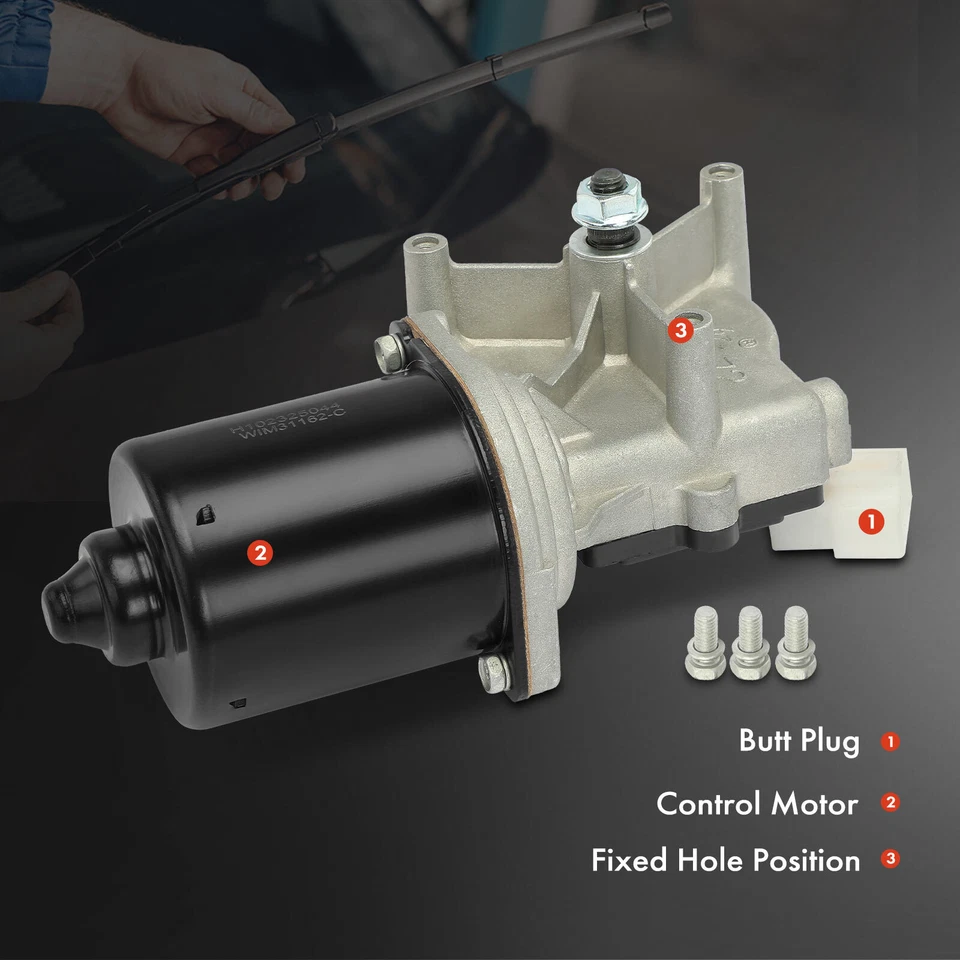 Двигатель стеклоочистителя переднего лобового стекла для Dodge Raider Mitsubishi Montero 83-91 MB249196 - Изображение 4 из 4