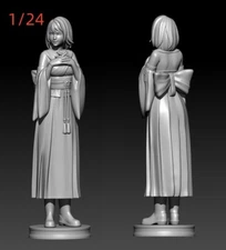 1/24 resin figures model Sexy Euna Final Fantasy 3D printing Unpainted