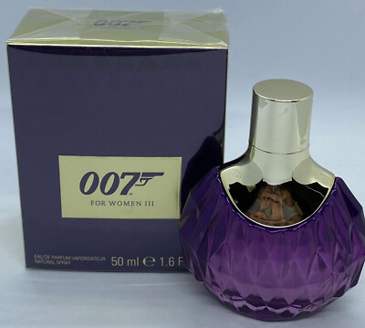 (599,80 /L) James Bond 007 for Women III 50 ml Eau de Parfum EdP Spray NEU OVP