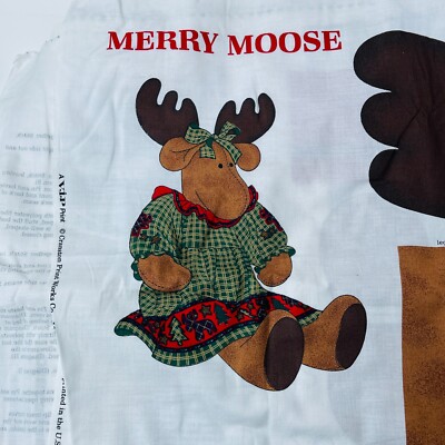 Merry Moose Sewing Cranston Print Works Cotton Cranston Village 11.5'' 