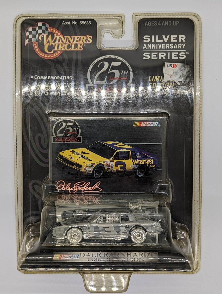Dale Earnhardt Winners Circle Silver 25th Anniversary 1987