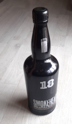 SMOKEHEAD SINGLE MALT SCOTCH WHISKY 18 YEARS OLD FLASCHE BOTTLE BAR DEKORATION