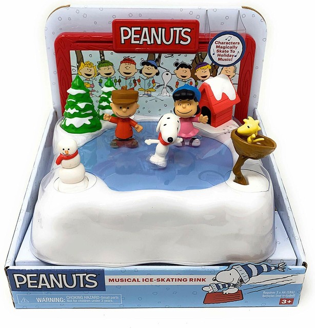 Peanuts Characters Musical Ice Skating Rink eBay