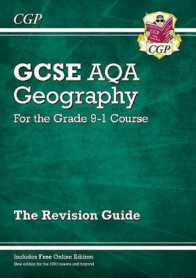 CGP Books : GCSE 9-1 Geography AQA Revision Guide (w FREE Shipping, Save £s
