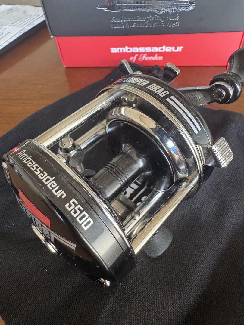 Ambassadeur 5500 Striper リール 箱付き