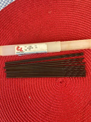 Chicago Latrobe #31 (.12'') 6'' Aircraft Extension Drill bit package of 12