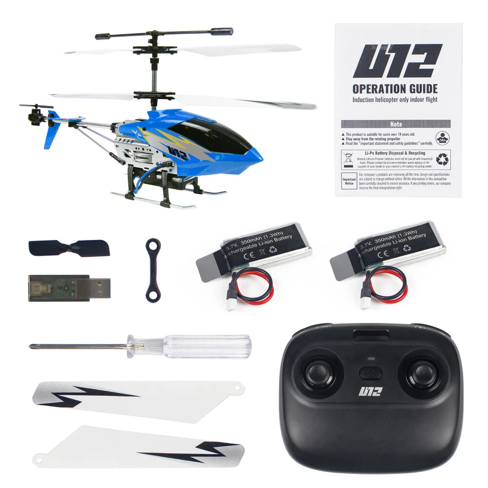 Mini RC Helicopter Cheerwing U12 Remote Control Helicopters Toy Gift for Kids US - Image 3 of 4