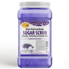 Spa Redi Sugar Body Scrub Lavender and Wildflower 128 oz