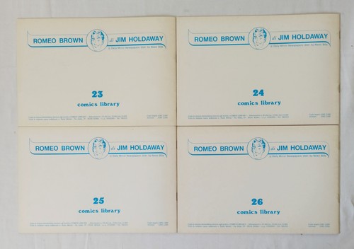 ROMEO BROWN 1/8 seconda serie sequenza completa Ed. Comics Library 1979 !!!!!! - Picture 4 of 7