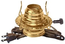 Electric Oil Lamp Burner DIY Conversion Kit, Pre-Wired and Ready to Use (#2)