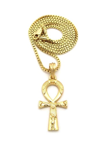 PT EGYPTIAN ANKH CROSS MICRO PENDANT 