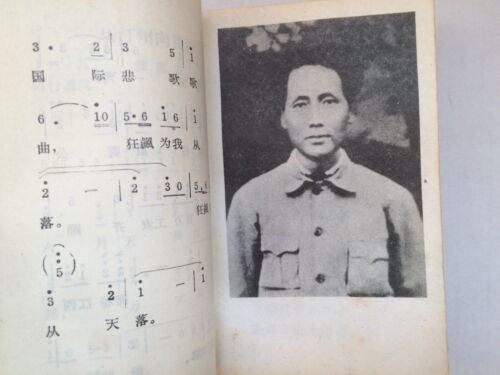 Red Book Chairman Mao Poem Ci China Culture Revolution 1968 Original - Picture 13 of 24