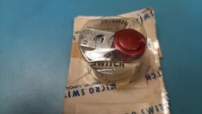 2PB425 / MICRO SWITCH / HONEYWELL/ RED ALUMINUM / METAL FRAME PUSH BUTTON SWITCH