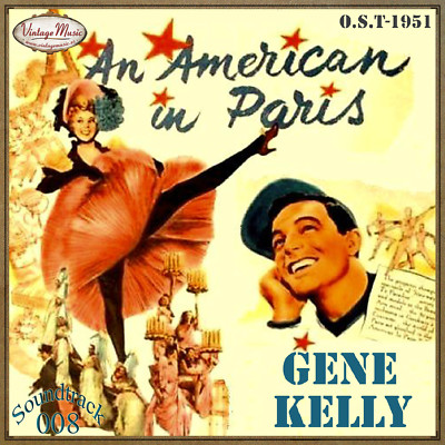 AN AMERICAN IN PARIS Soundtrack CD #08/100 O.S.T Original Film 1951 Gene Kelly