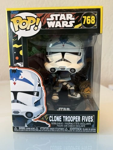 Funko Pop! Vinyl: Star Wars - Clone Trooper Fives (Retro) #768