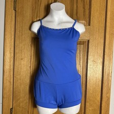Balera Royal Blue Classic Camisole Biketard Dancewear MT3863 MC