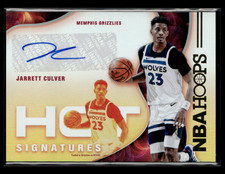 Jarrett Culver 2021-22 Hoops Hot Signatures Auto #HS-JCV