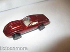 VINTAGE HOT WHEELS REDLINES CUSTOM CORVETTE CAR RED HOTWHEELS