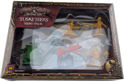Rum & Bones Second Tide Tusketeers Hero Pack CMON RB-KS017 Sealed