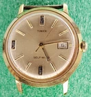 C1397 mens 1970 Works Timex Viscount Self Wind Automatic Auto Vintage Watch lot