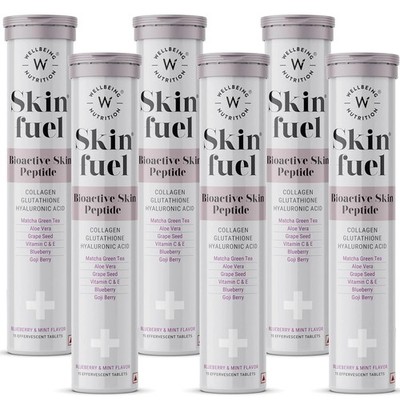 Wellbeing Nutrition Skin Fuel Glutathion Tabletten für strahlende Haut 90 Tab