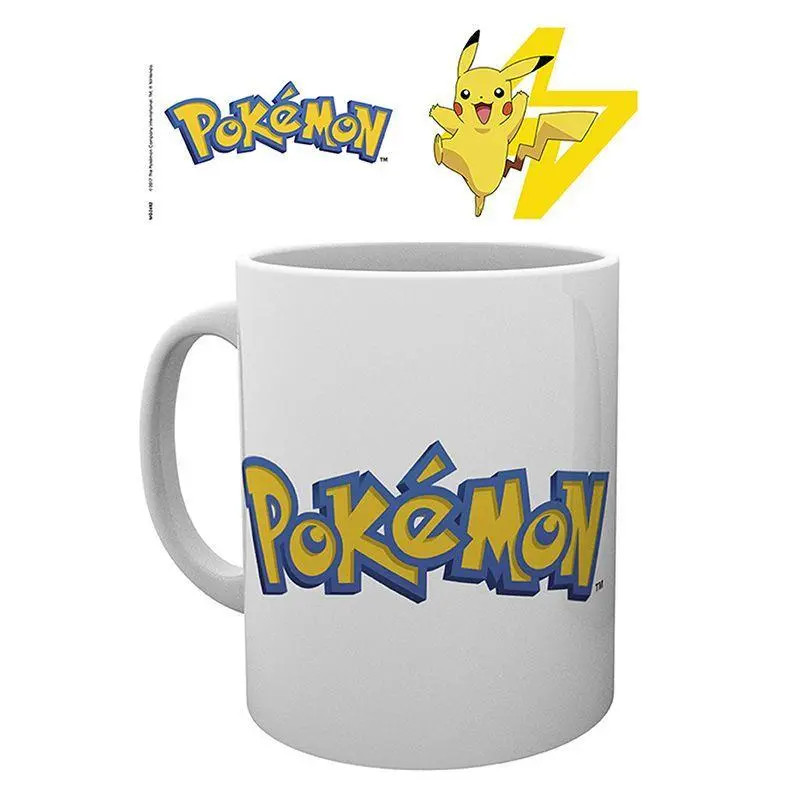 Gb Eye Weiss Tasse, Tazza Pokemon : Logo & Pikachu 320 Ml (320 Ml, 1X) - Bild 3
